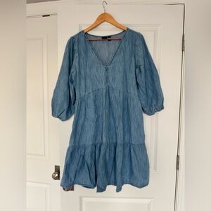 GAP Blue Denim Dress